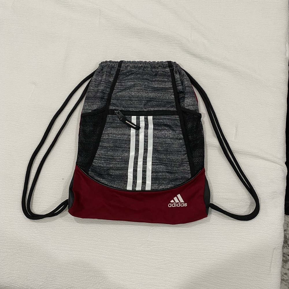 Adidas drawstring bag